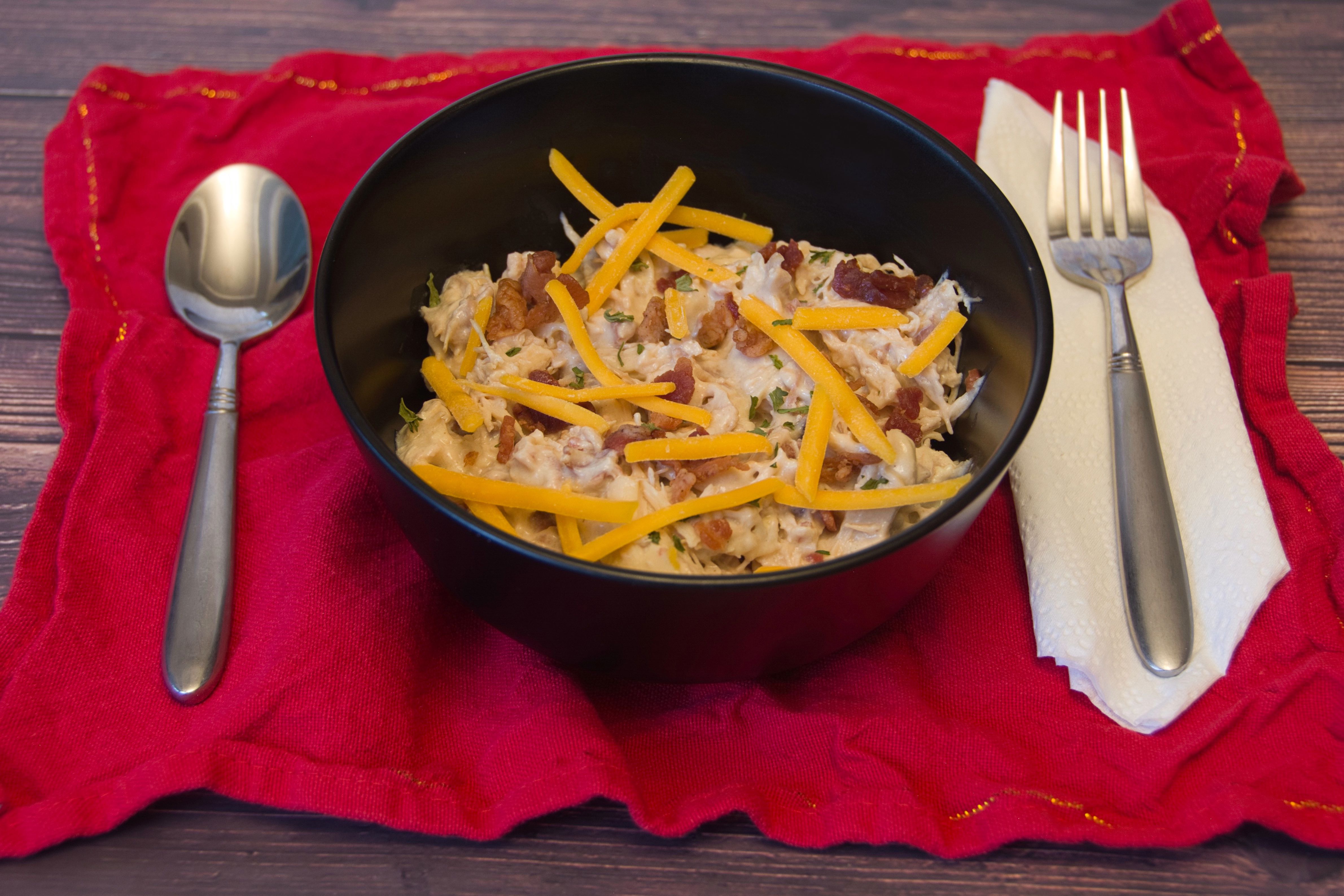 Keto Chicken Bacon Melt