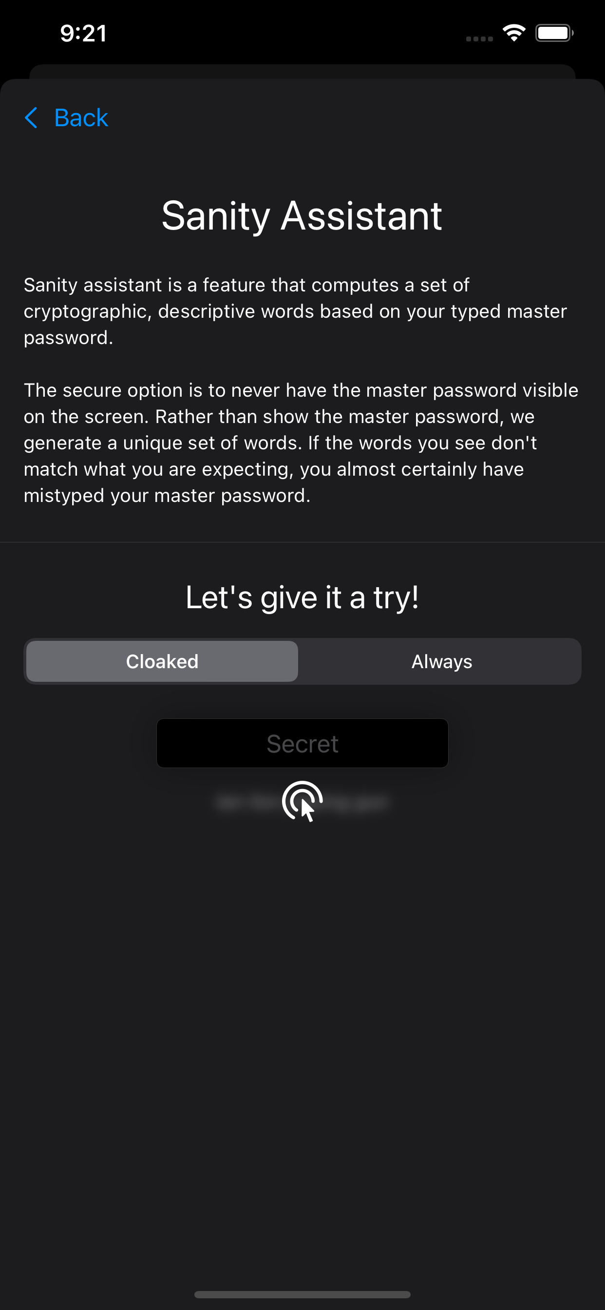 Sanity Assistant Info